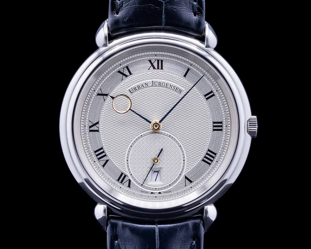 Urban Jurgensen Big 8 SS Guilloche Dial