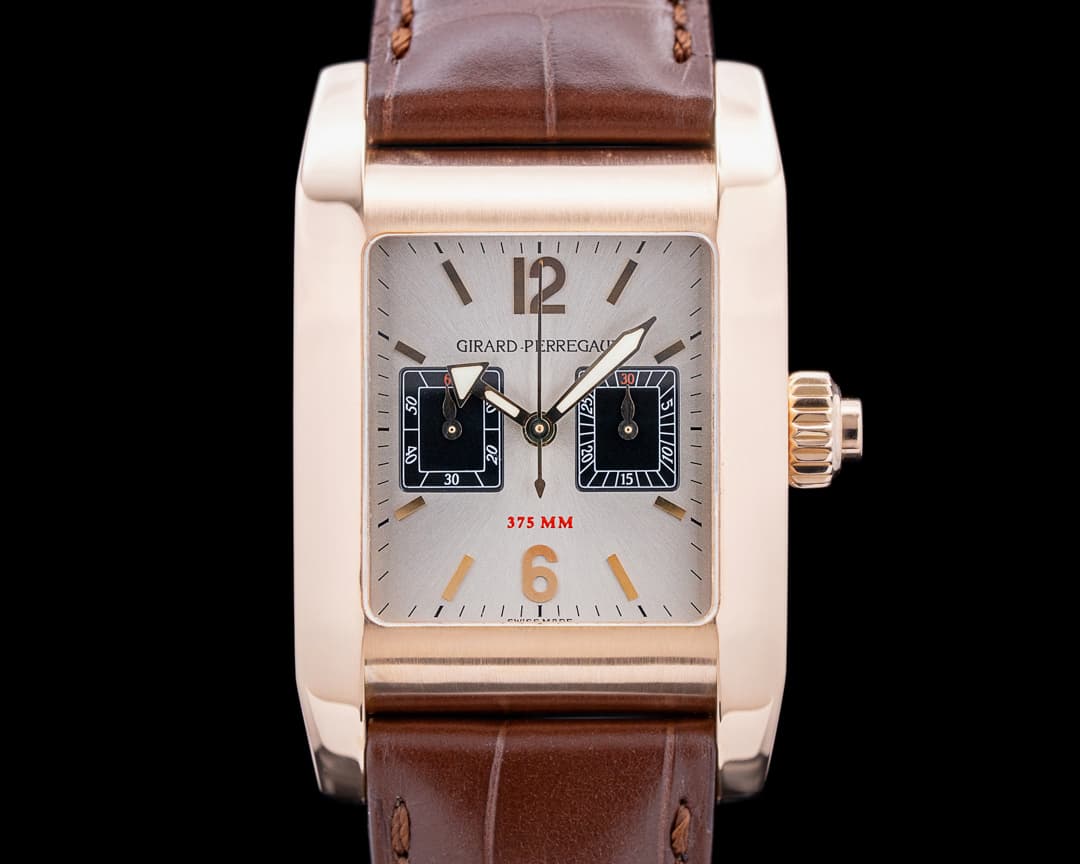 Girard-Perregaux Ferrari Chronograph 18K Rose Gold Silver Dial LIMITED
