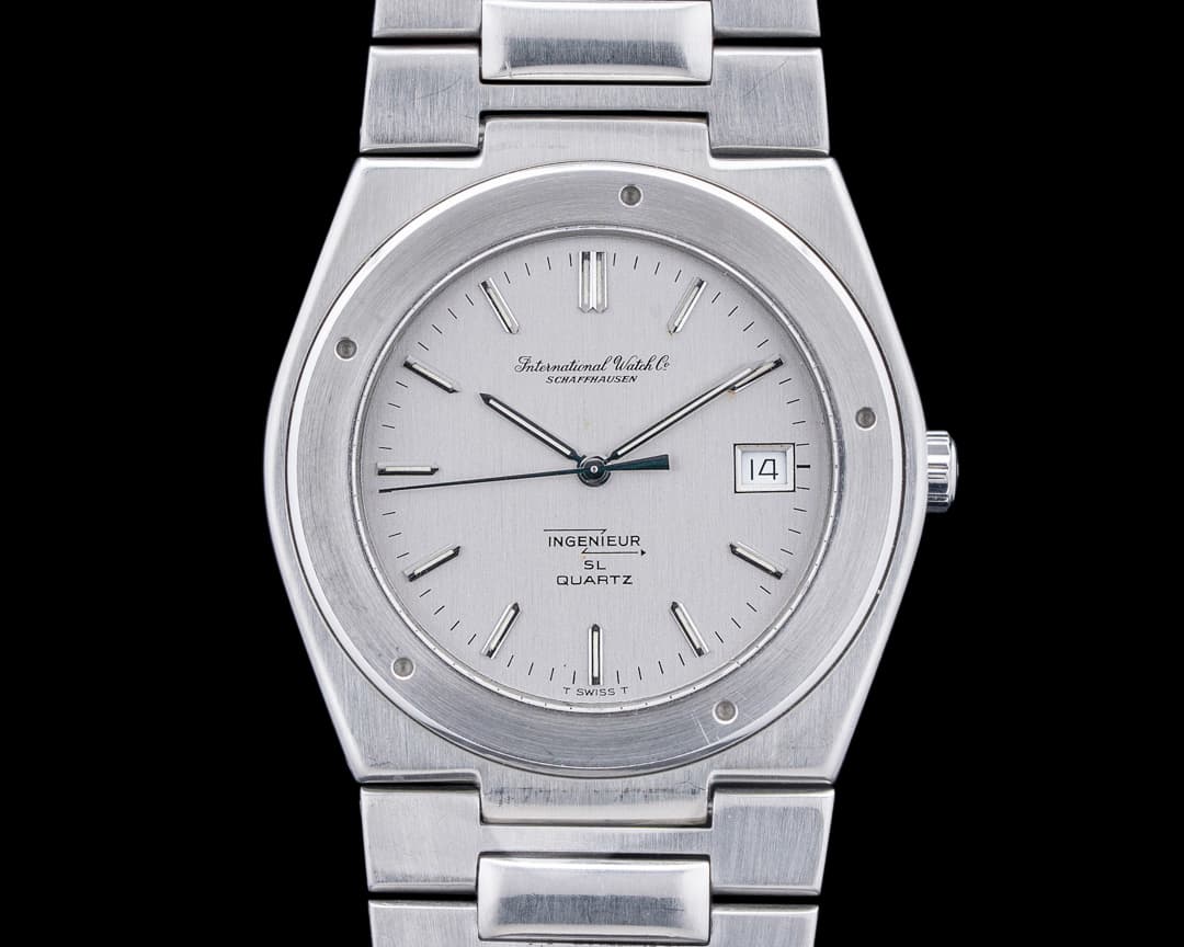 IWC IW3303 Ingenieur Jumbo SL Extra Thin Quartz SS Silver Dial