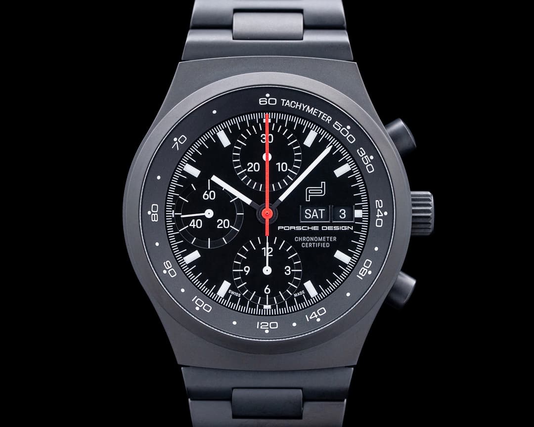 Porsche Design Chronograph 1 Titanium Black Dial LIMITED