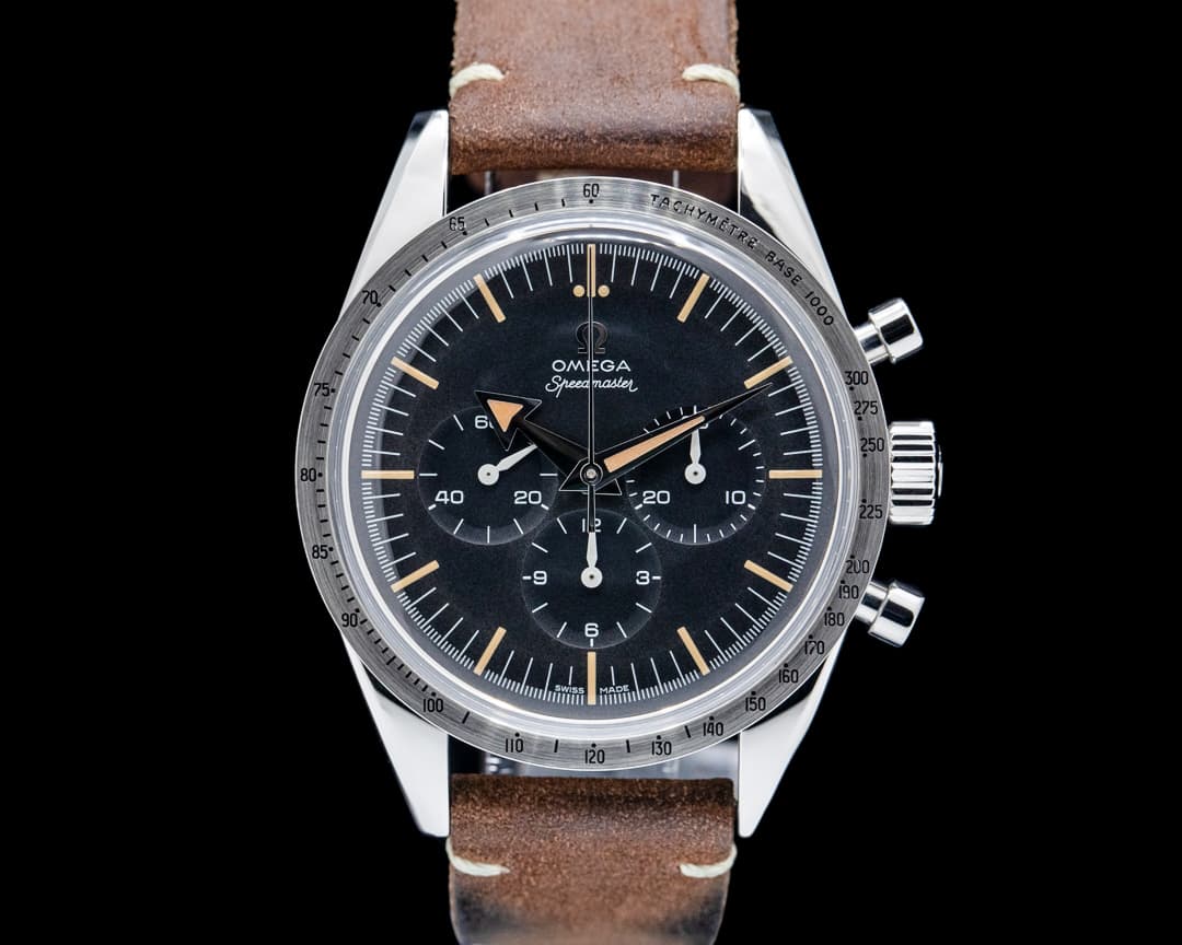 Omega Speedmaster 1957 Trilogy SS Black Dial LIMITED