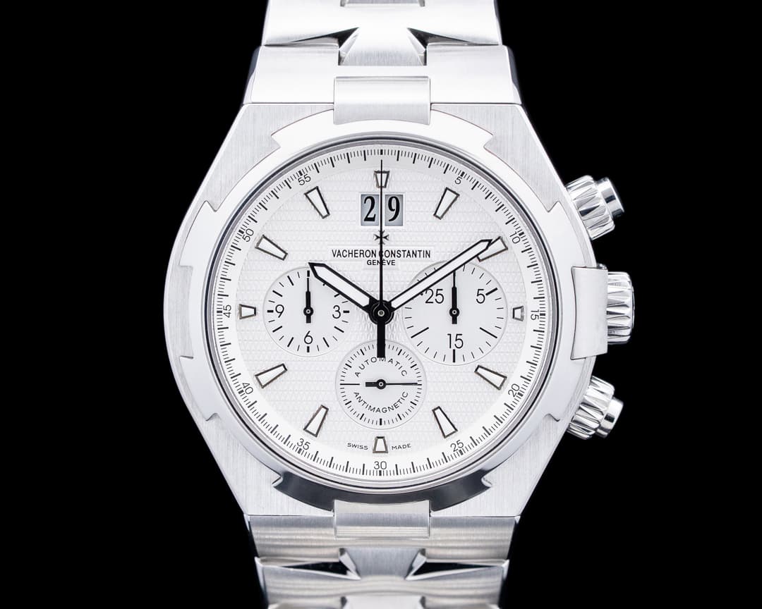 Vacheron Constantin 49150 Overseas Chronograph SS Silver Dial