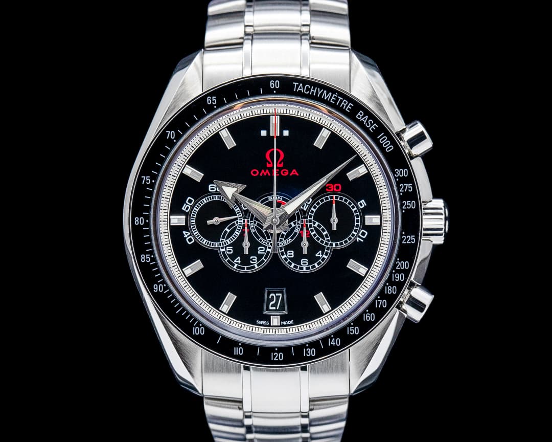 Omega Speedmaster Olympic Collection SS Black Dial