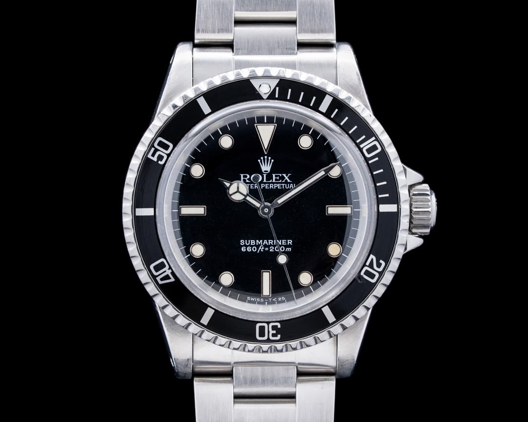 Rolex 5513 Submariner SS Black Dial Circa. 1989