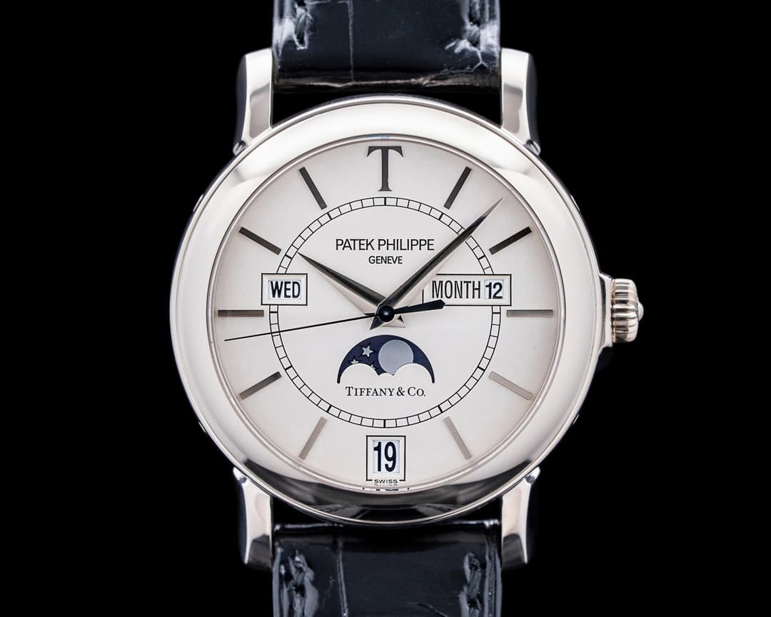 Patek Philippe 5150G T150 Annual Calendar "Tiffany & Co." 18K White Gold Silver Dial