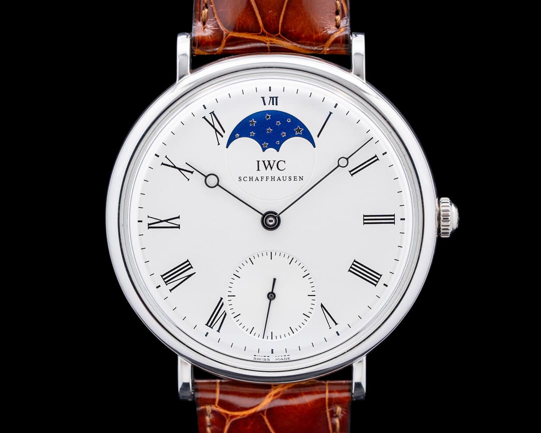 IWC IW544805 Vintage Collection Portofino Platinum Silver Dial LIMITED