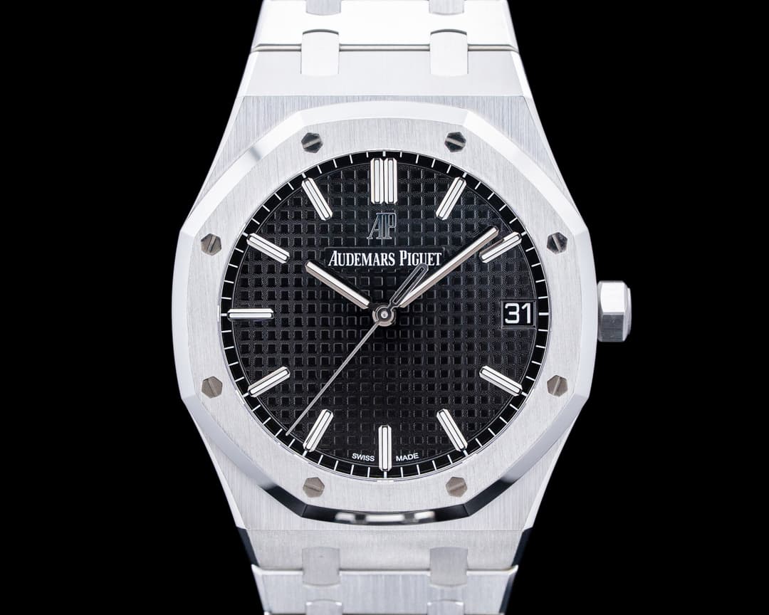 Audemars Piguet 15500ST Royal Oak 41MM SS Black Dial