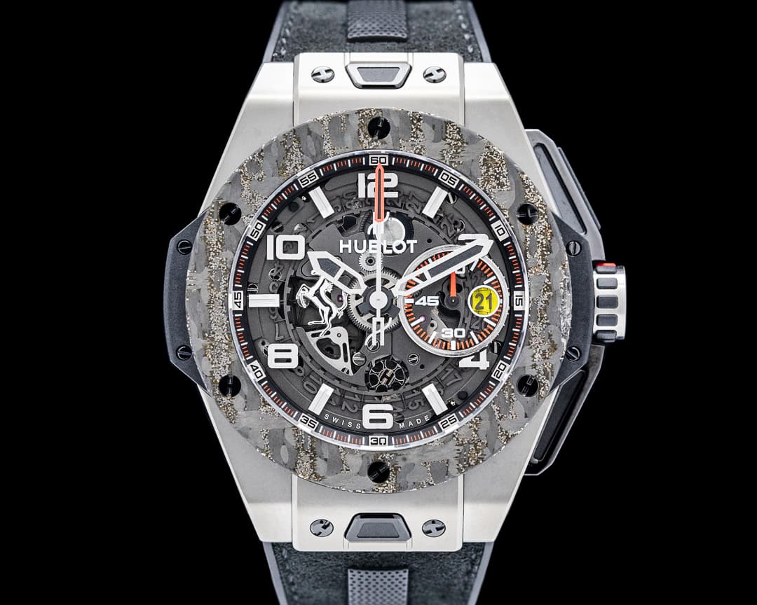 Hublot Big Bang Unico Ferrari Titanium Carbon Skeleton Dial LIMITED