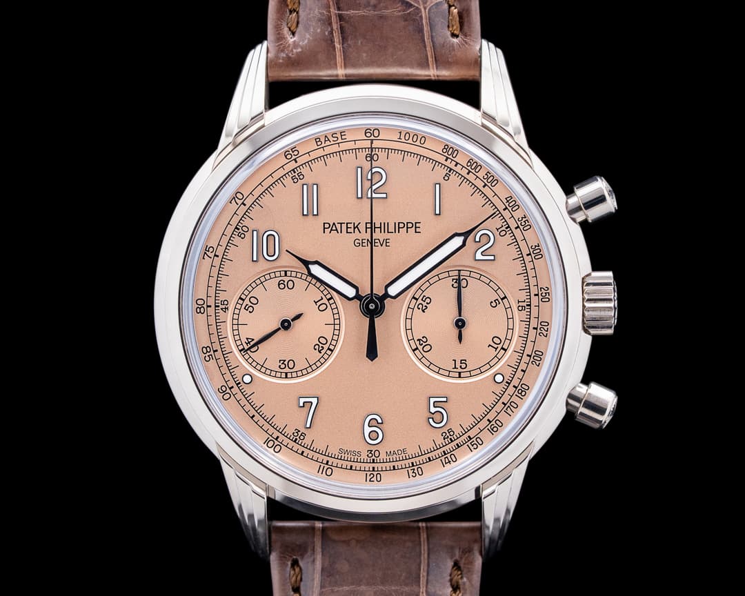 Patek Philippe 5172G Chronograph 18K White Gold Salmon Dial