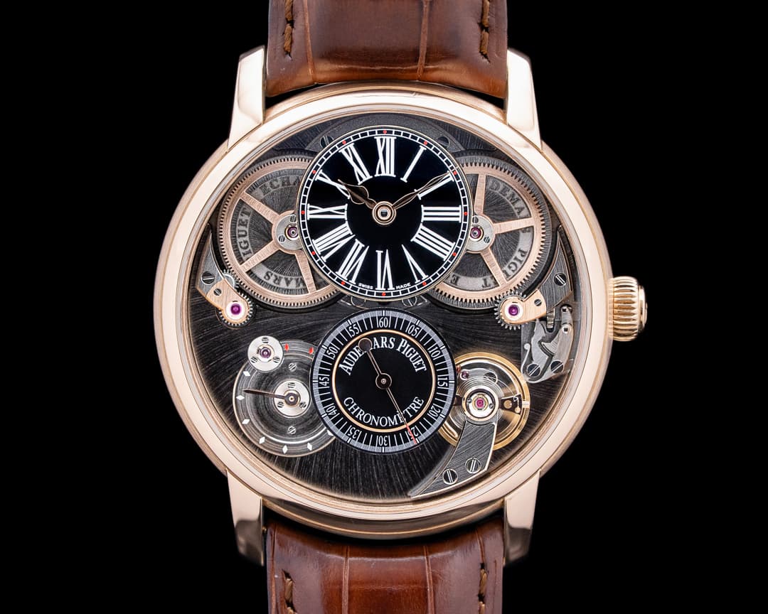 Audemars Piguet 26153OR Jules Audemars Chronometer 18K Rose Gold Skeleton Dial