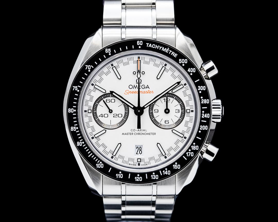 Omega Speedmaster Racing SS White Dial