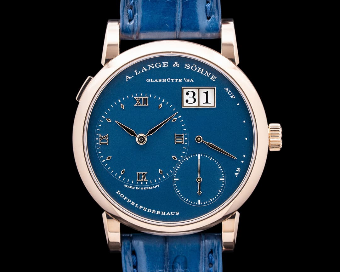 A. Lange and Sohne 191.063 Lange 1 18K Rose Gold Blue Dial 2025