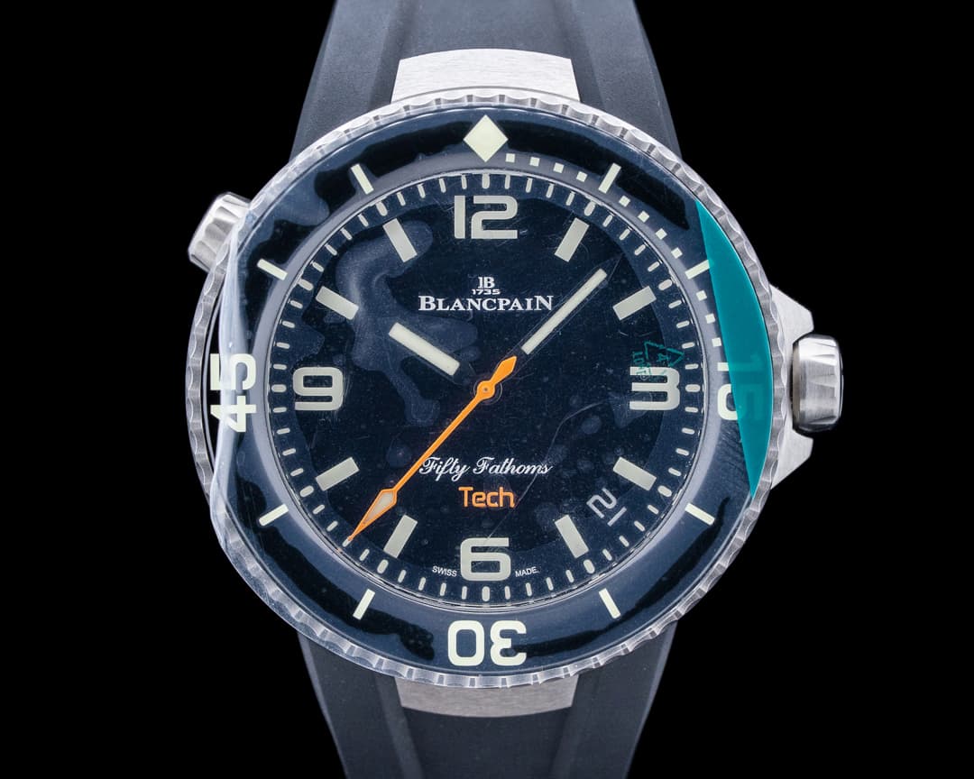 Blancpain Fifty Fathoms Tech Titanium Black Dial UNWORN