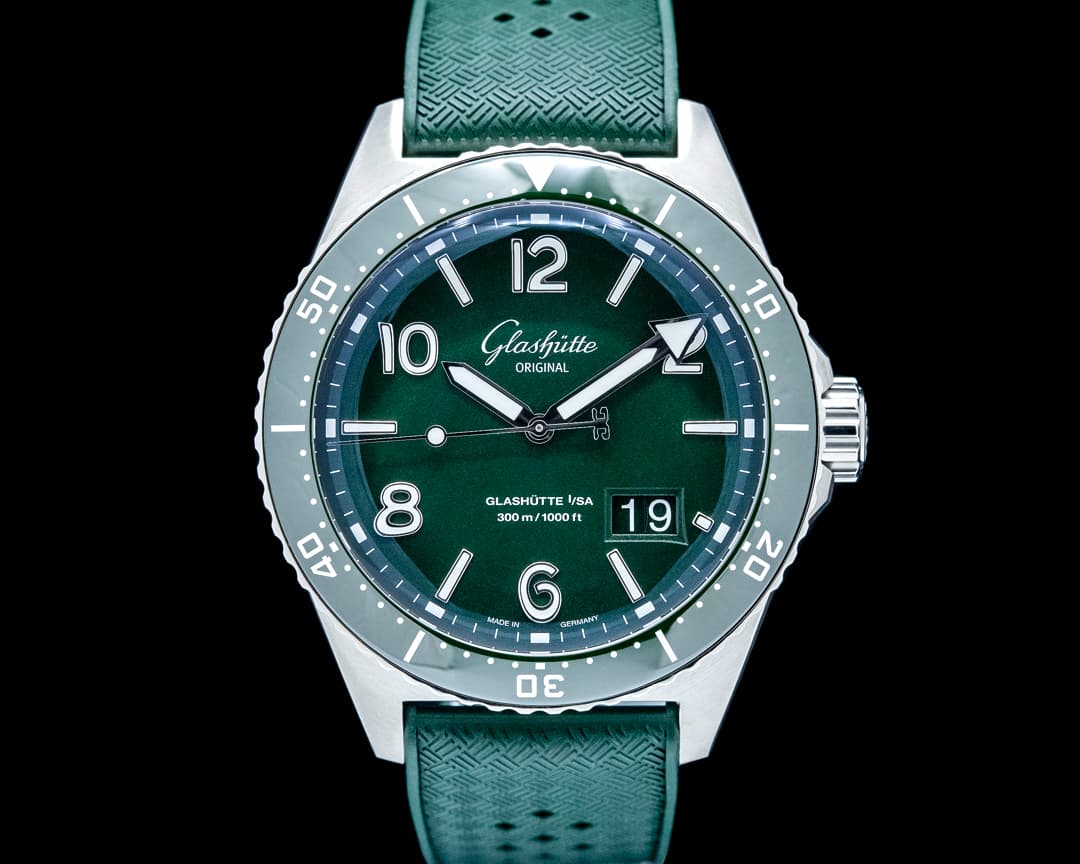 Glashütte Original SeaQ Panorama Date SS Reed Green Dial 2026