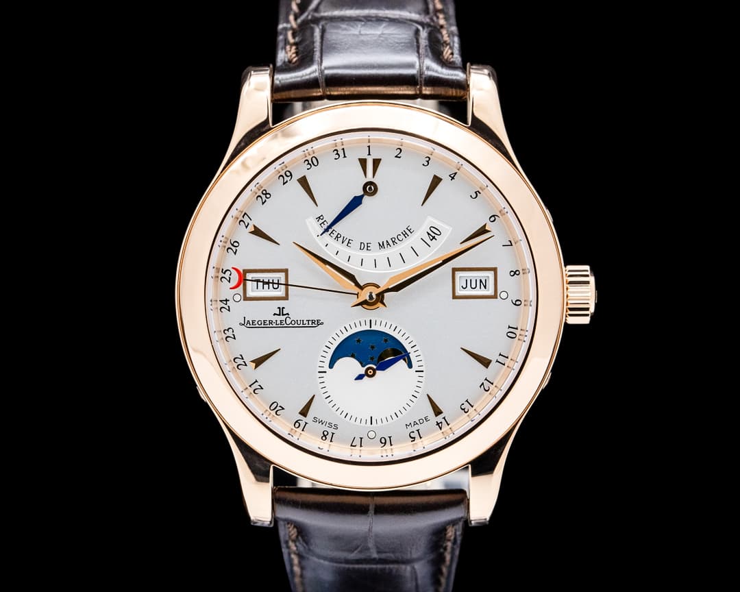 Jaeger-LeCoultre Q151242A Master Calendar 18K Rose Gold Silver Dial