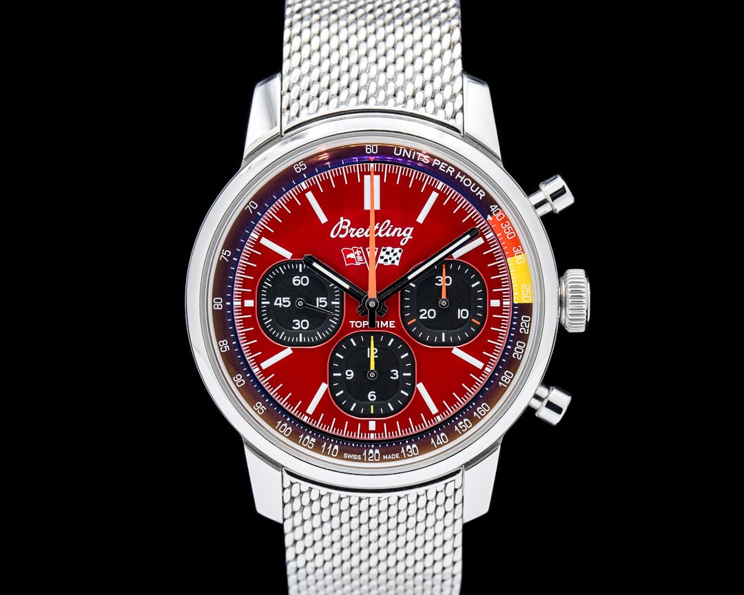 Breitling Top Time B01 Chevrolet Corvette SS Red Dial