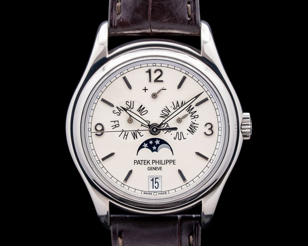Patek Philippe 5146G Annual Calendar 18K White Gold Cream Ivory Dial