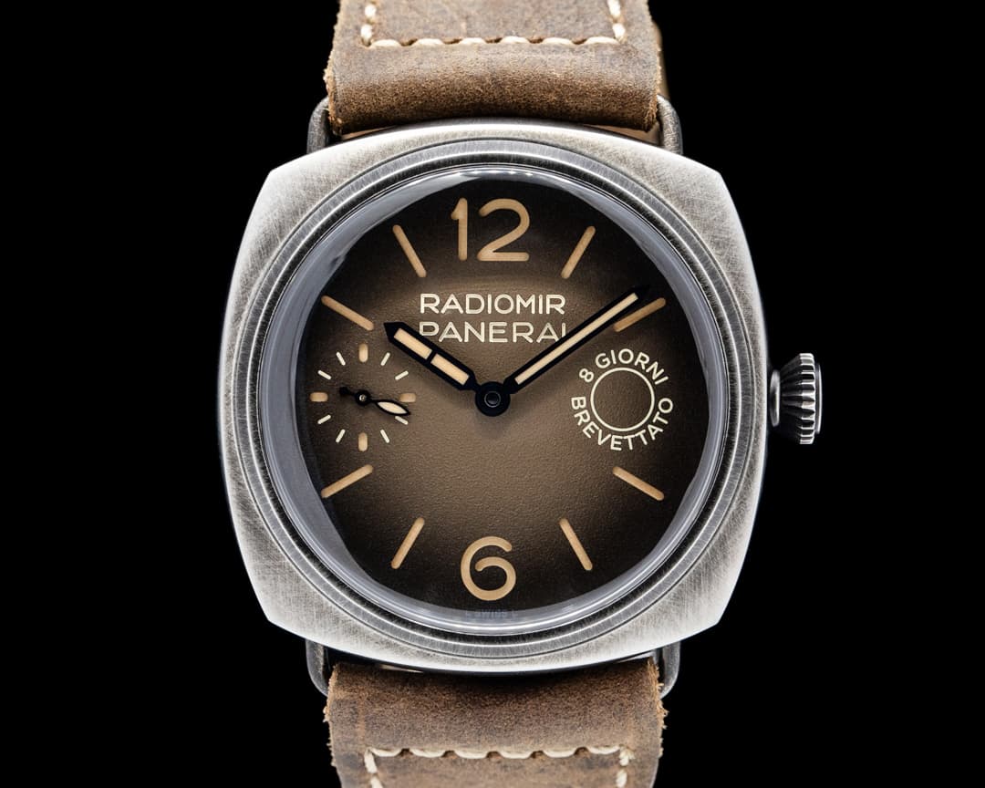 Panerai PAM01347 Radiomir Otto Giorni Brunito eSteel Brown Dial