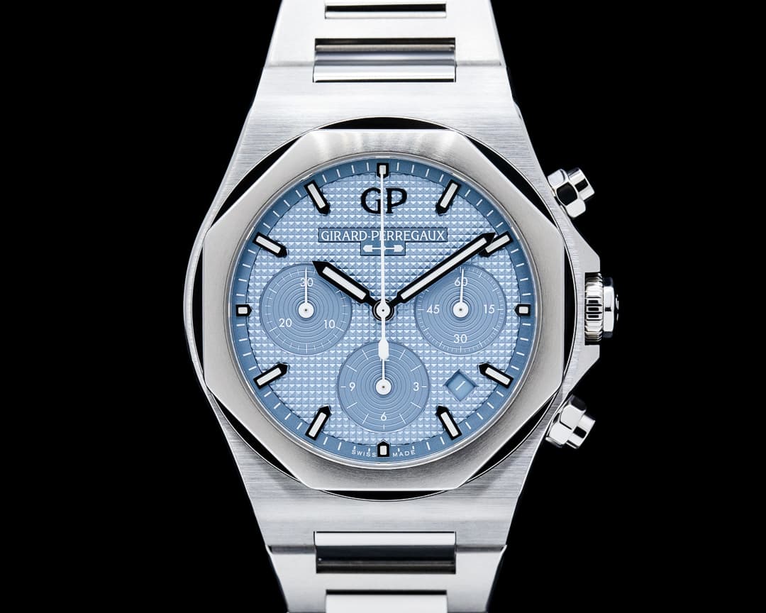Girard Perregaux Laureato Chronograph SS Ice Blue Dial LIMITED 2025