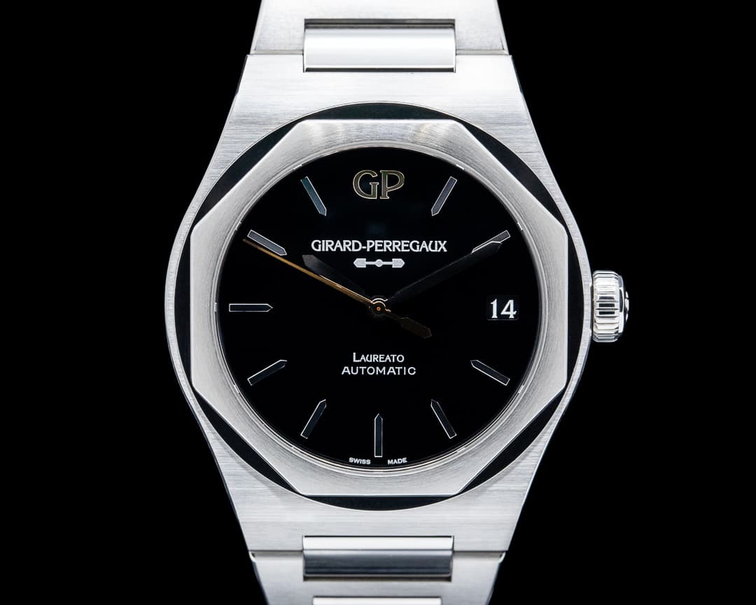 Girard-Perregaux 81010 Laureato Infinity Edition SS Black Onyx Dial LIMITED