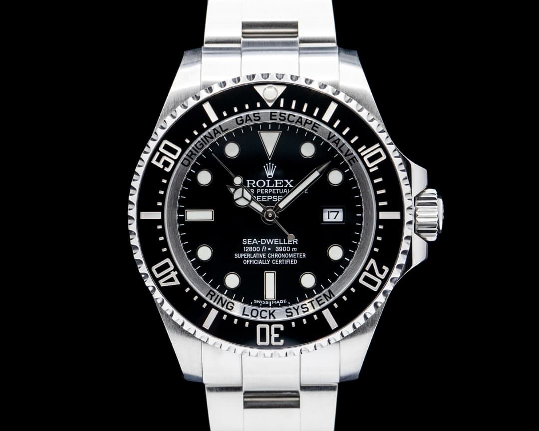 Rolex 116660 Deepsea Sea-Dweller SS Black Dial