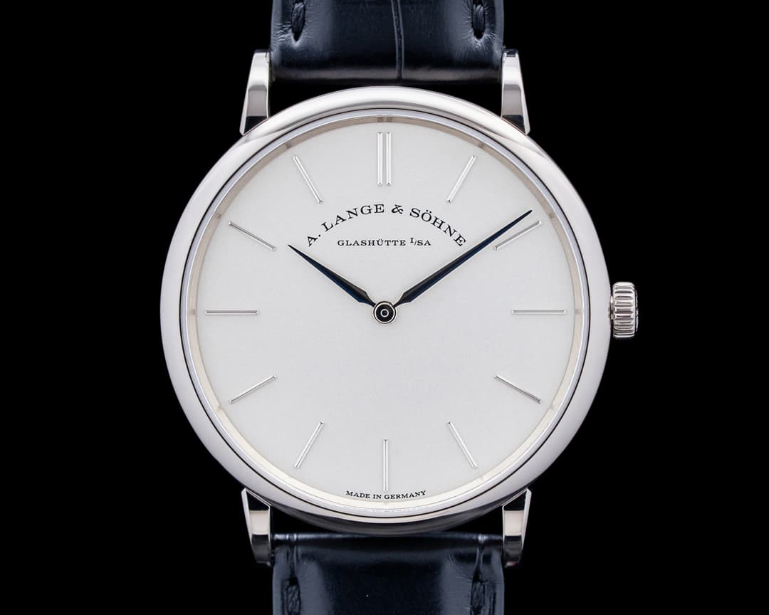 A. Lange & Söhne 201.027 Saxonia Thin Manual Wind 18K White Gold Silver Dial 2025