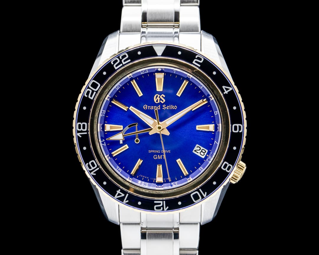 Grand Seiko SBGE248 Spring Drive GMT SS / 18K YG Bezel Blue Dial 2026