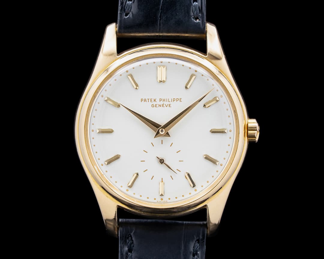 Patek Philippe 2526 Calatrava 18K Yellow Gold Enamel Dial First Series