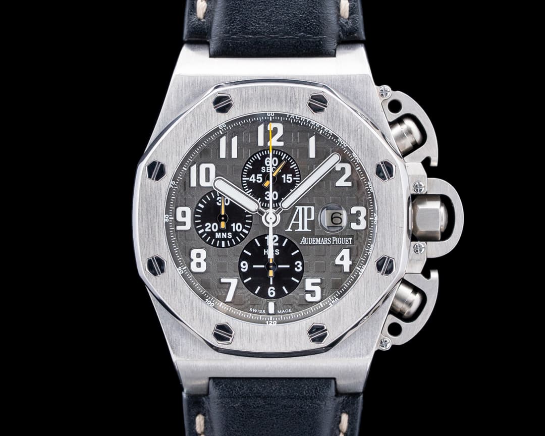 Audemars Piguet Royal Oak Offshore T3 Terminator Chronograph Ti Gray Dial LIMITED