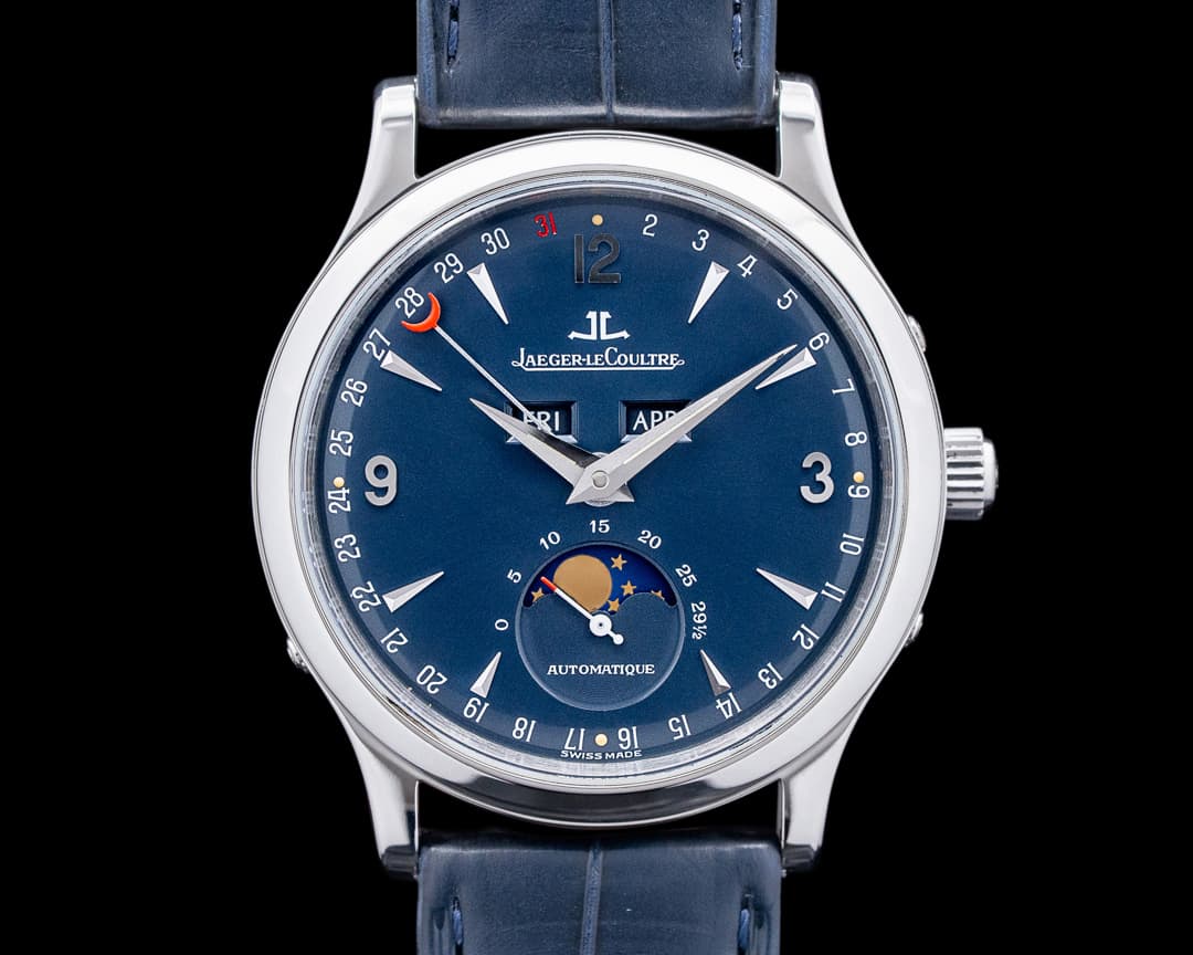 Jaeger LeCoultre 140.6.98 Master Control Platinum Blue Dial LIMITED