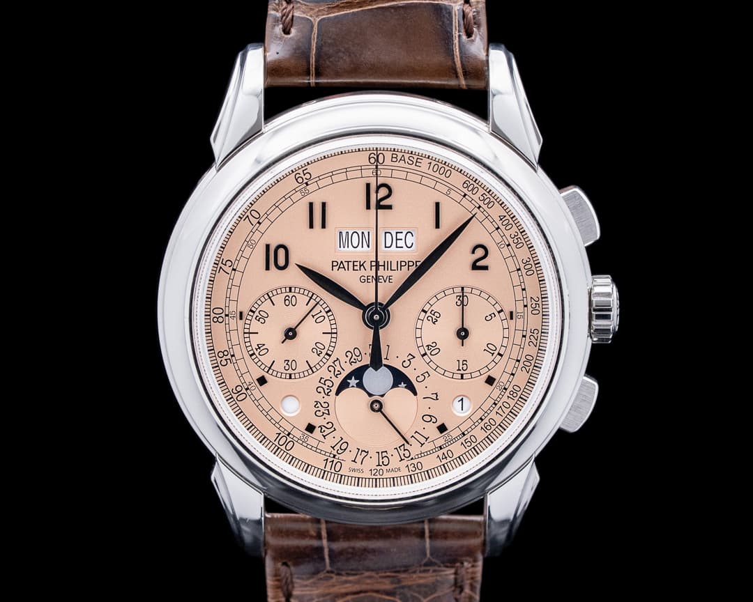 Patek Philippe 5270P Grand Complications Perpetual Calendar Platinum Salmon Dial