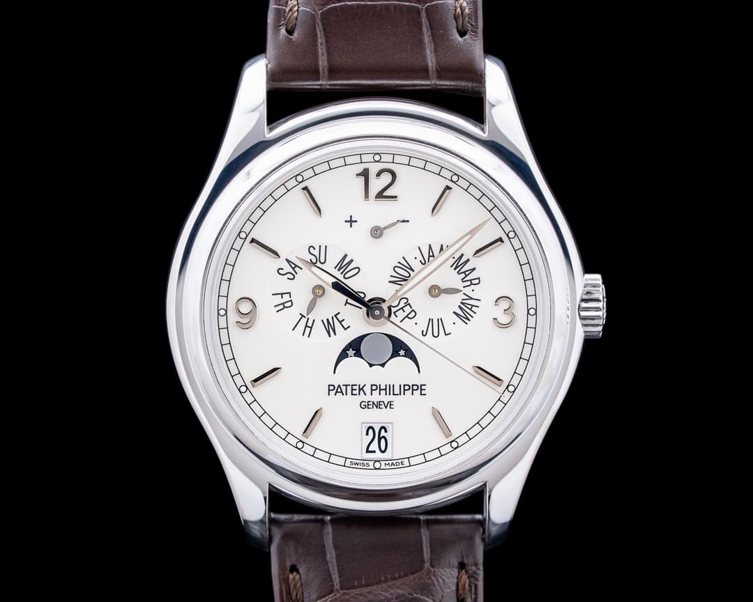 Patek Philippe 5146G Annual Calendar 18K White Gold Cream Ivory Dial