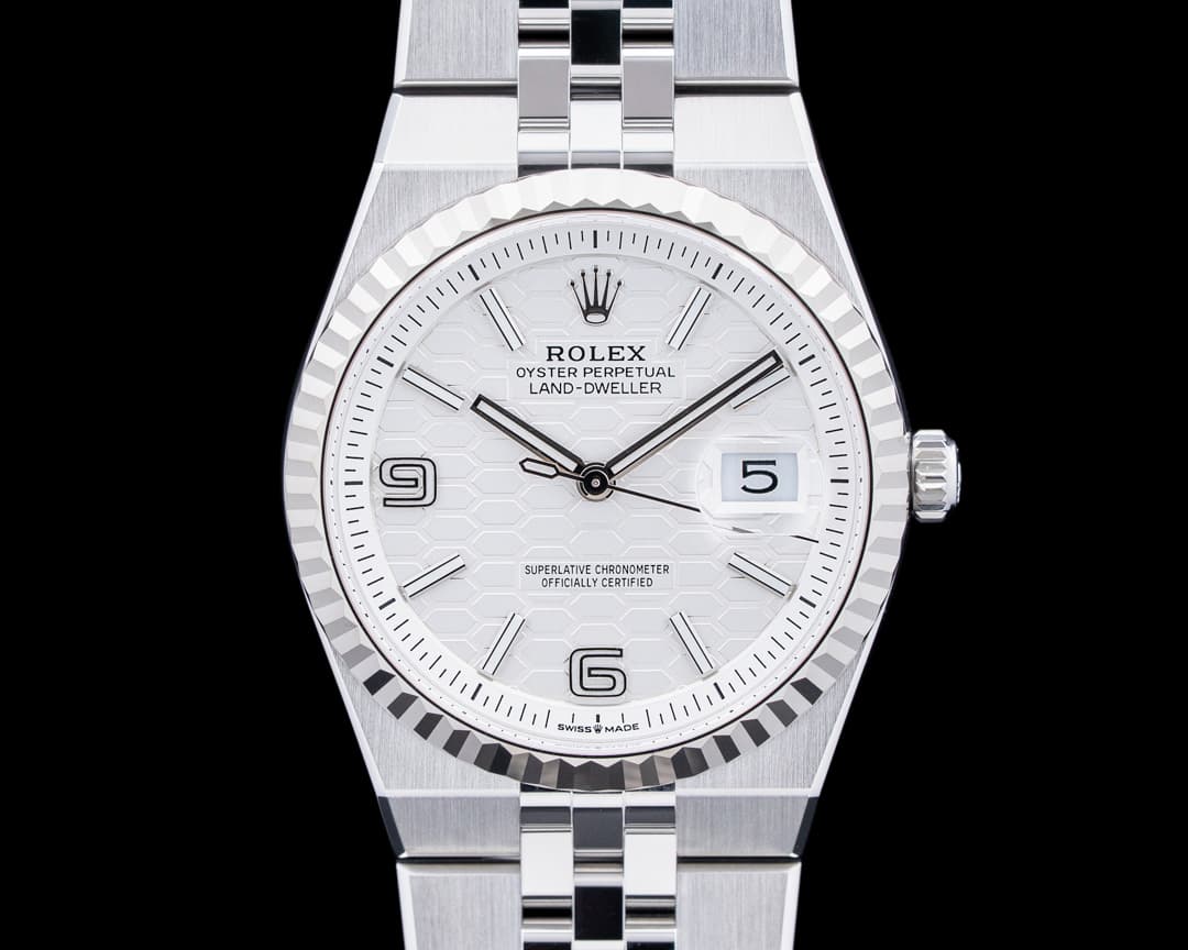 Rolex 127234 Land-Dweller 36MM SS White Dial 2026
