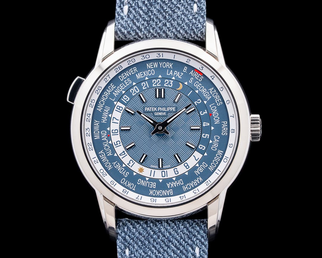 Patek Philippe 5330G-001 World Time 18K White Gold Blue Dial 2025