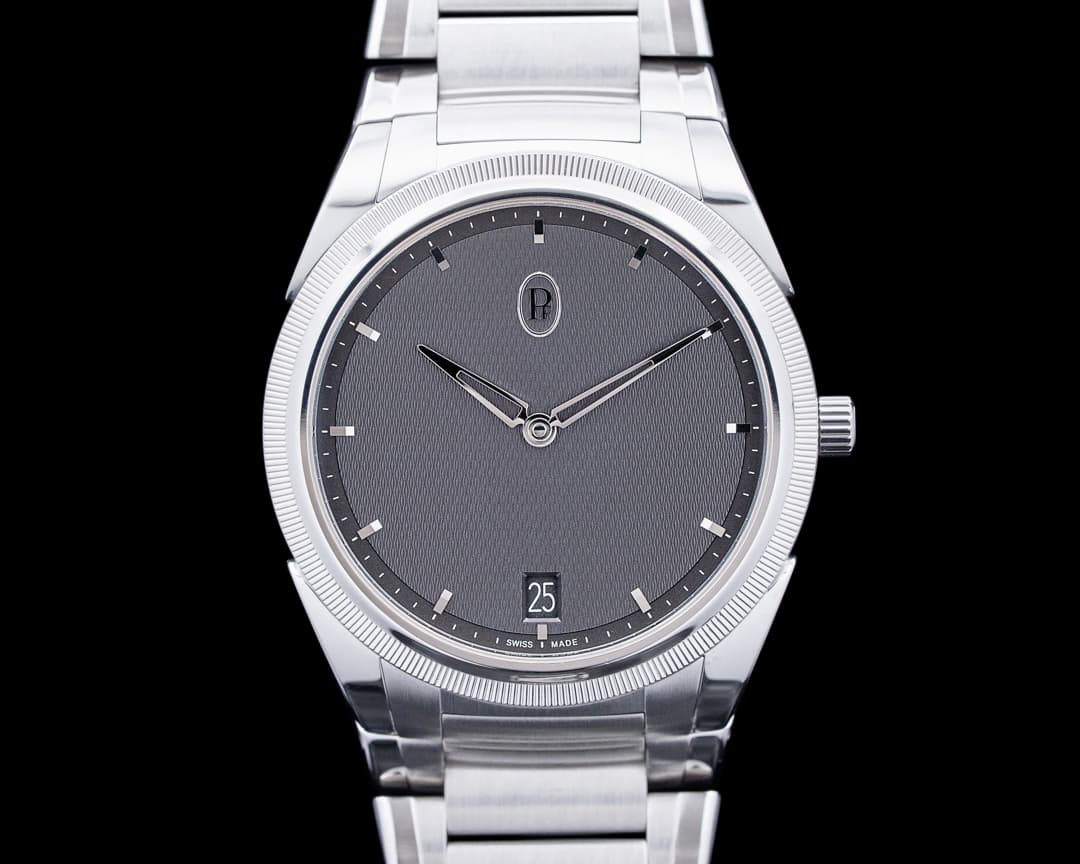 Parmigiani PFC914 Tonda PF Micro Rotor SS Platinum Bezel Gray Dial