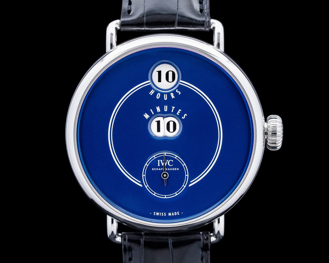 IWC IW505003 Tribute to Pallweber SS Blue Dial LIMITED