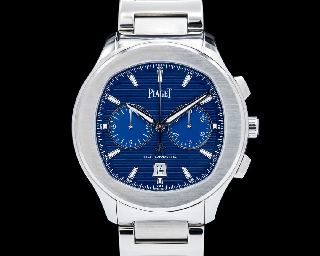 Piaget G0A41006 Polo Chronograph SS Blue Dial