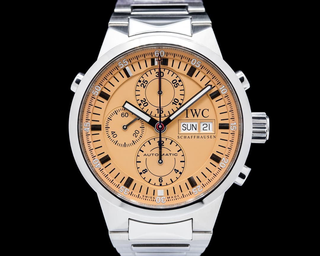 IWC IW371513 GST Rattrapante Chronograph SS Salmon Dial