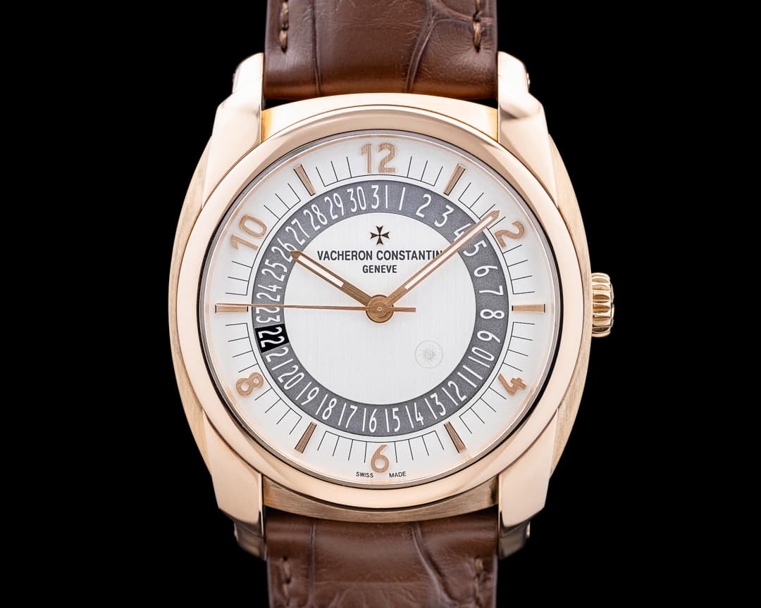 Vacheron Constantin 86050/000R Quai de l'Ile 18K Rose Gold Silver Dial