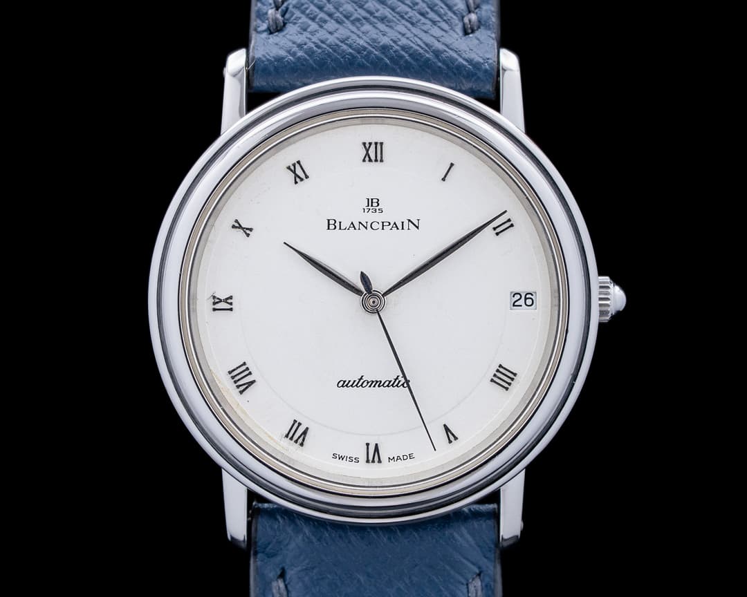 Blancpain 1151-1127-55 Villeret Ultra Slim SS White Dial