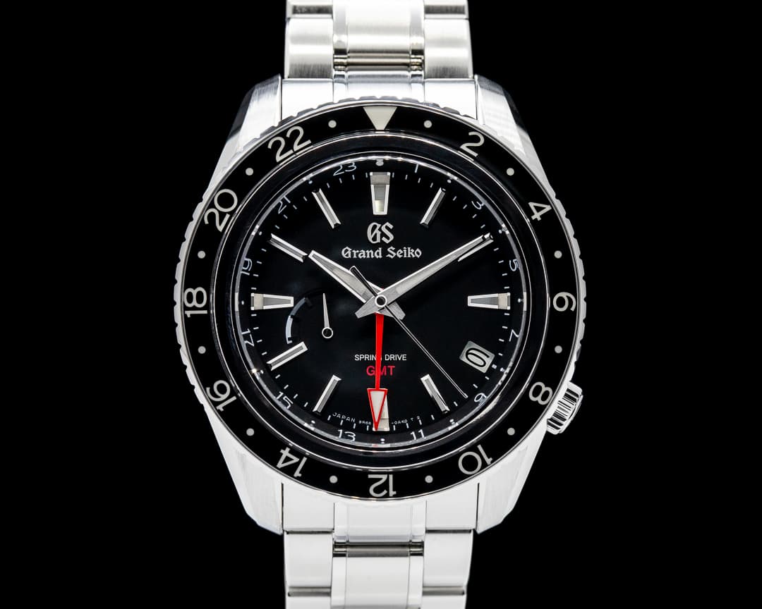 Grand Seiko SBGE201 Sport Collection Spring Drive GMT SS Black Dial