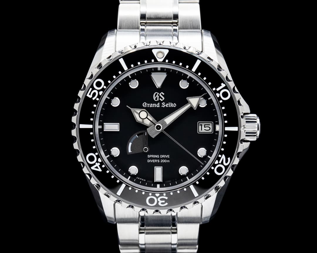 Grand Seiko SBGA461G Sport Collection Spring Drive Diver SS Black Dial 2025