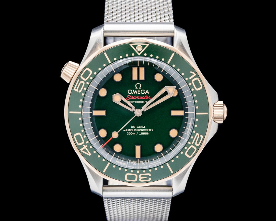 Omega Seamaster Diver 300M Titanium Bronze Gold Green Dial 2026