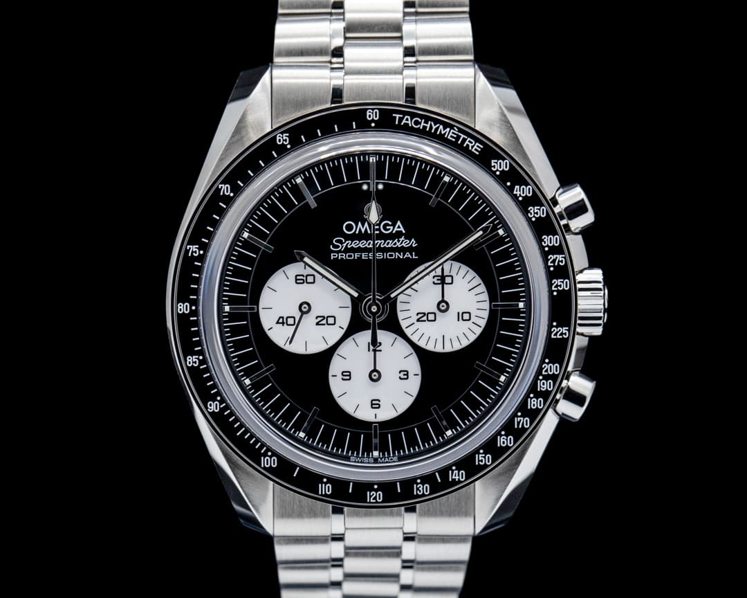 Omega Speedmaster Professional Moonwatch SS Black Dial