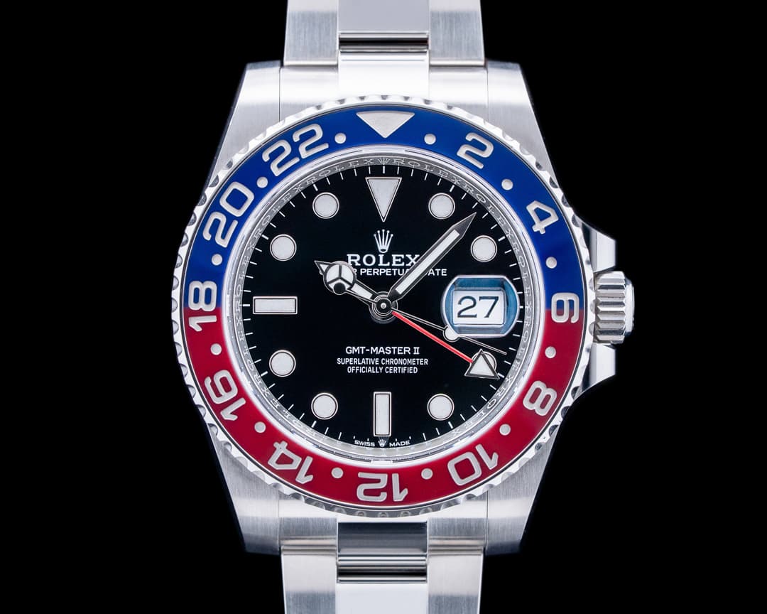Rolex 126710BLRO GMT-Master II SS Black Dial