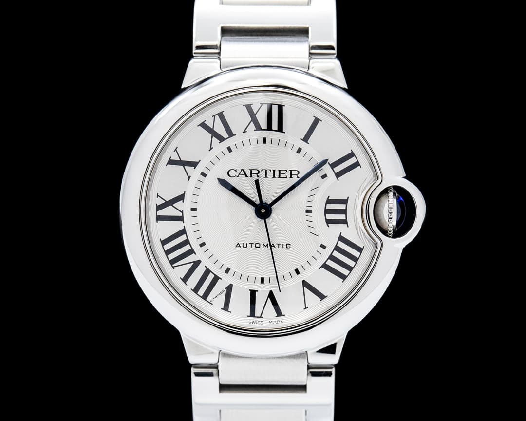 Cartier WSBB0048 Ballon Bleu 36MM SS Silver Dial