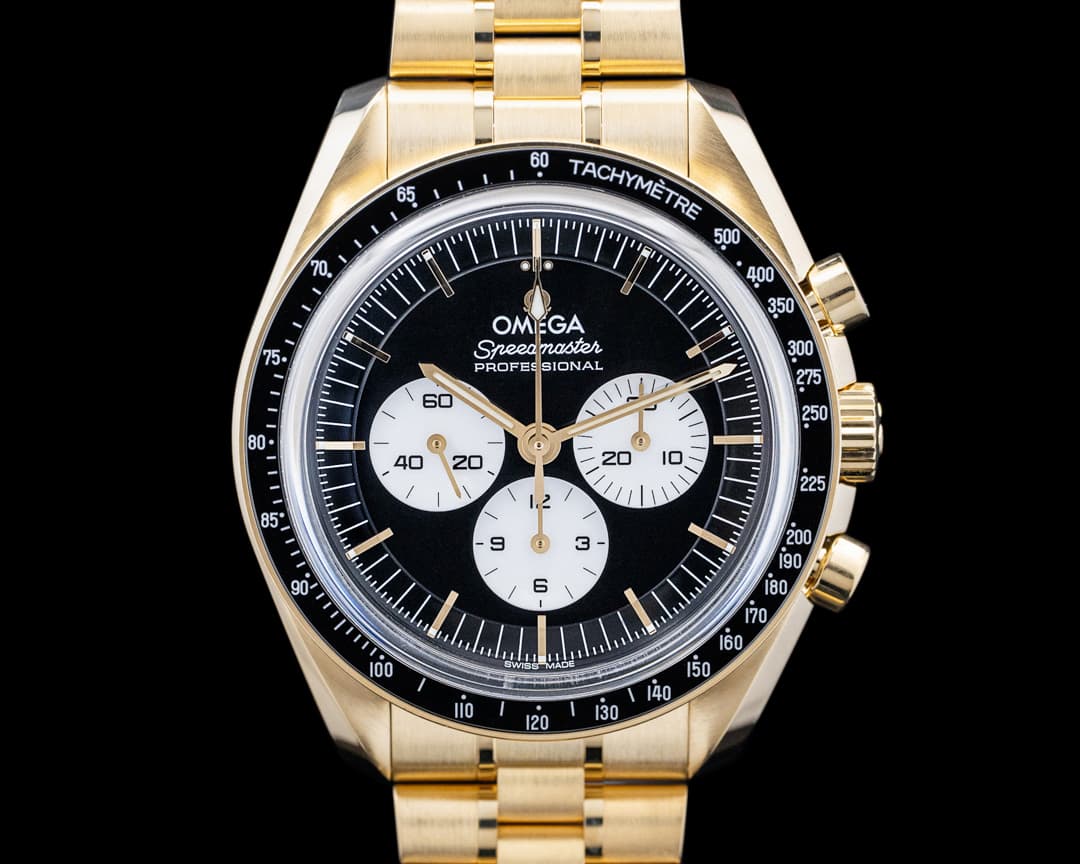 Omega Speedmaster Moonwatch Professional 18K Moonshine Gold Black Dial 2026