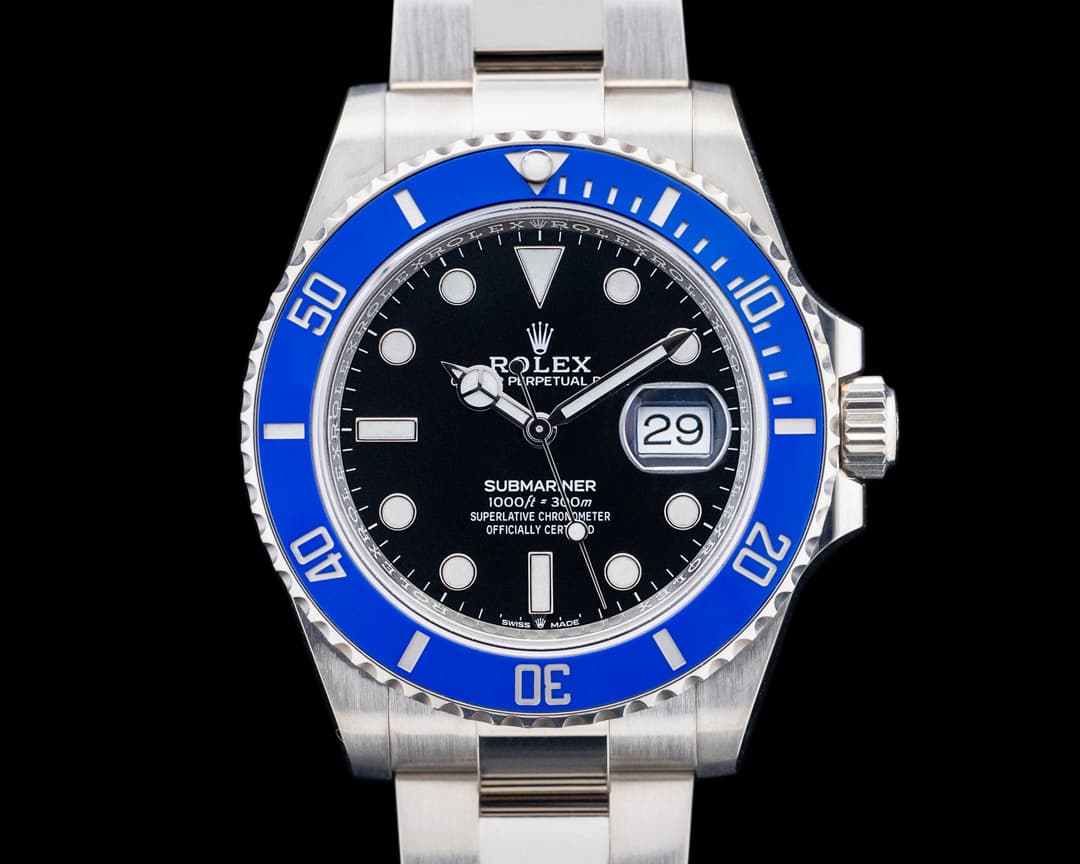 Rolex 126619LB Submariner Date 18K White Gold Black Dial