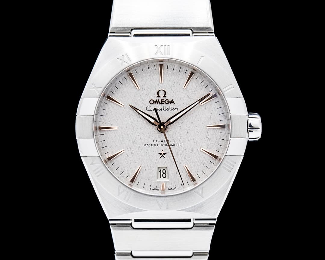 Omega Constellation SS Gray Dial