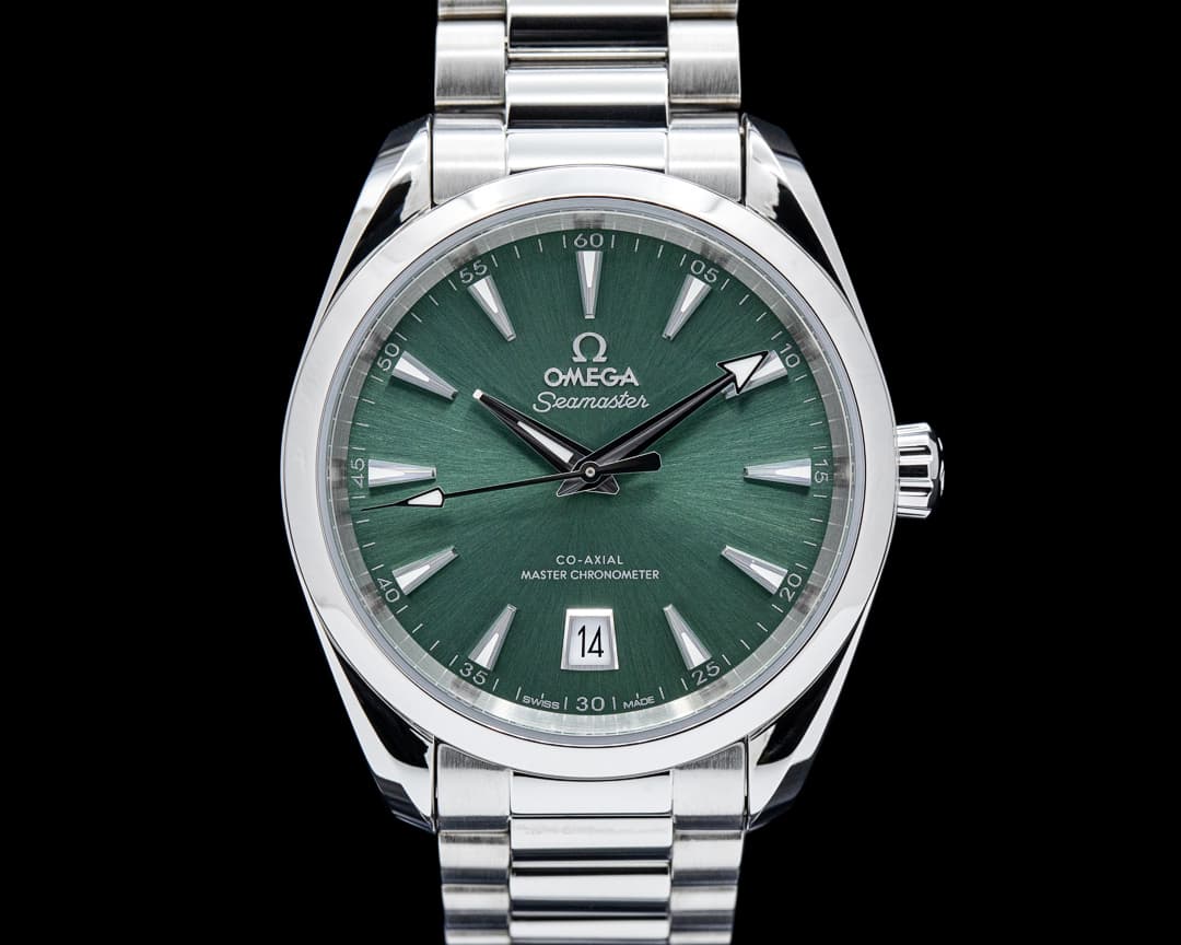 Omega Seamaster Aqua Terra SS Green Dial